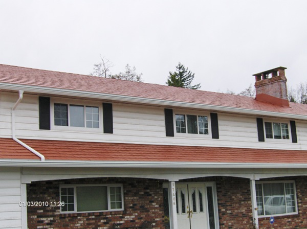 Kynar 500 Metal Roof Terracotta